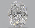 0.50CT OVAL SI2 D WH