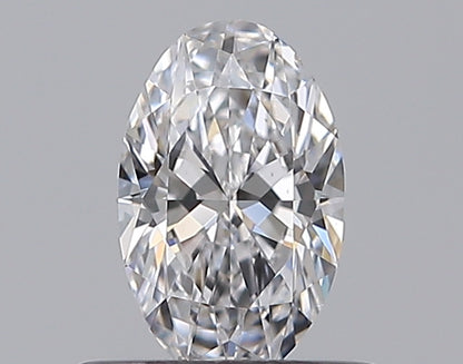 0.40CT OVAL SI1 D WH