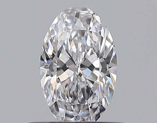0.40CT OVAL SI1 D WH