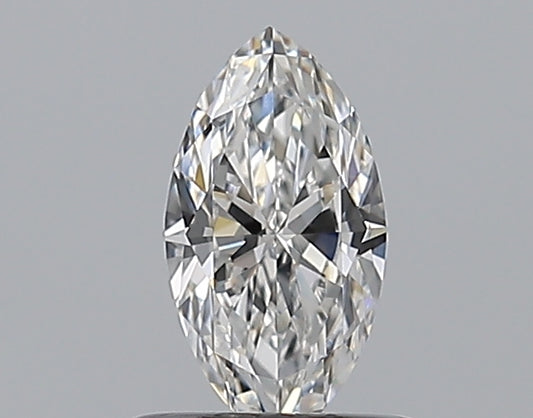 0.43CT MARQUISE VVS2 E WH