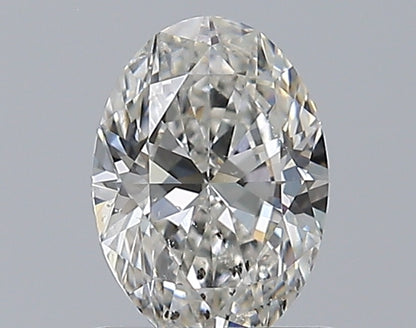 0.90CT OVAL SI2 H WH