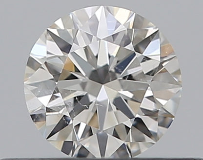 0.33CT ROUND SI2 G WH