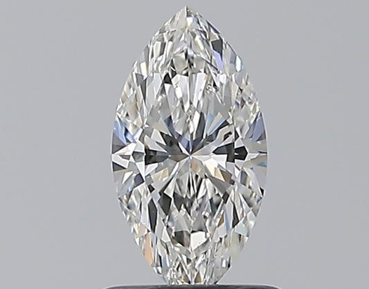 0.73CT MARQUISE SI1 G WH
