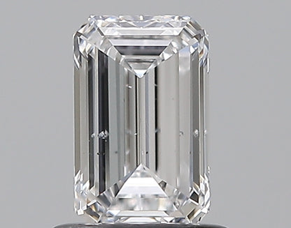 0.80CT EMERALD SI1 D WH