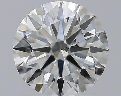 0.90CT ROUND SI1 H WH