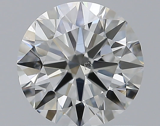 0.90CT ROUND SI1 H WH