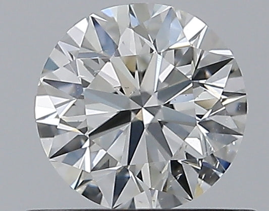 0.59CT ROUND SI1 G WH