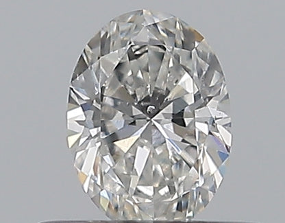 0.31CT OVAL SI2 F WH