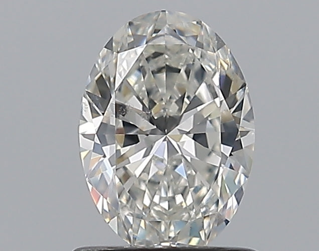 0.80CT OVAL SI2 G WH
