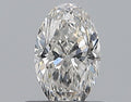 0.50CT OVAL SI1 F WH