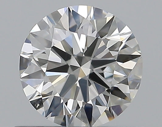 0.59CT ROUND SI1 G WH