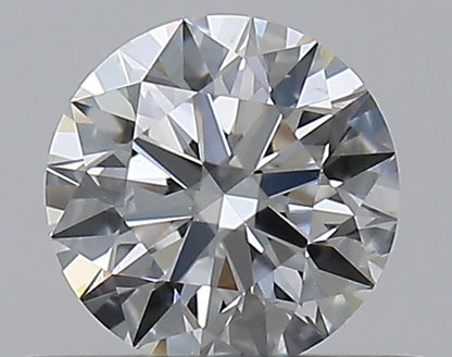 0.38CT ROUND SI1 F WH