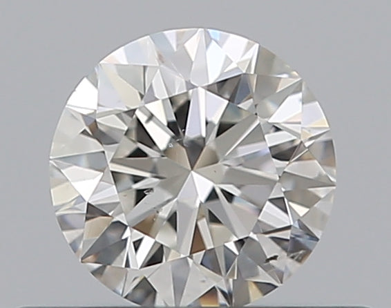 0.38CT ROUND SI2 G WH