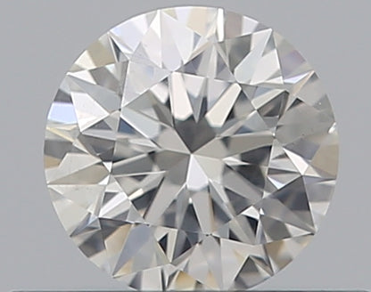 0.38CT ROUND SI1 G WH
