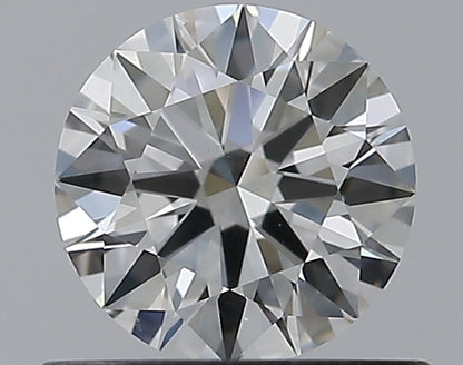 0.59CT ROUND SI1 G WH