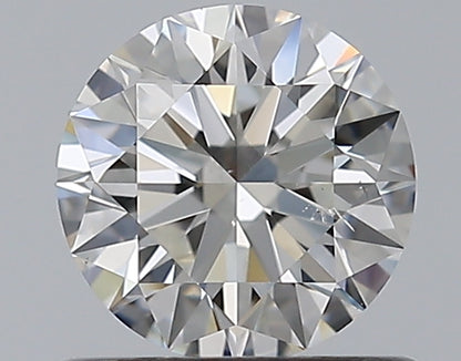 0.65CT ROUND SI1 G WH