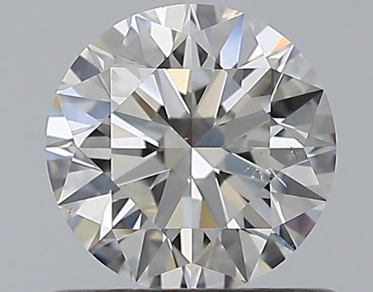 0.65CT ROUND SI1 G WH