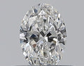 0.30CT OVAL SI1 F WH