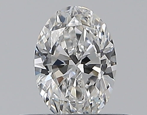 0.30CT OVAL SI1 F WH