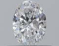 0.42CT OVAL SI1 D WH