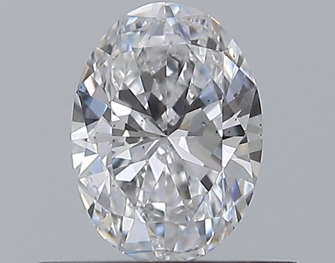 0.42CT OVAL SI1 D WH