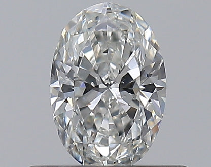 0.35CT OVAL SI2 F WH