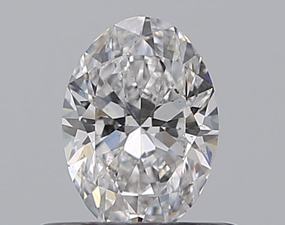 0.46CT OVAL SI1 D WH