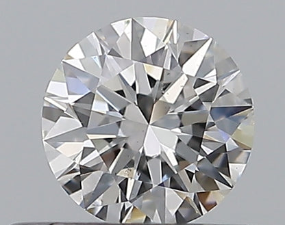 0.37CT ROUND SI1 E WH