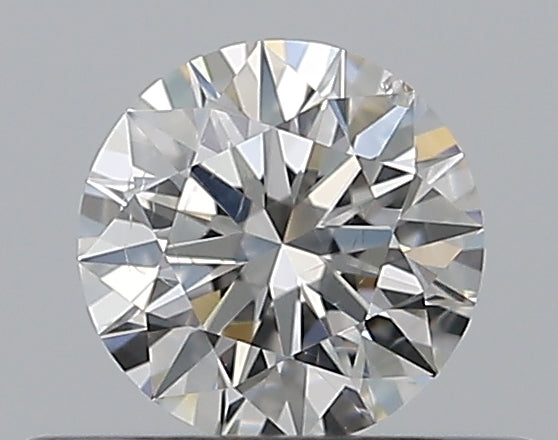 0.38CT ROUND SI2 G WH