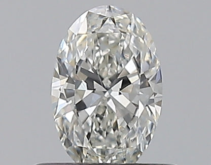 0.42CT OVAL SI1 G WH
