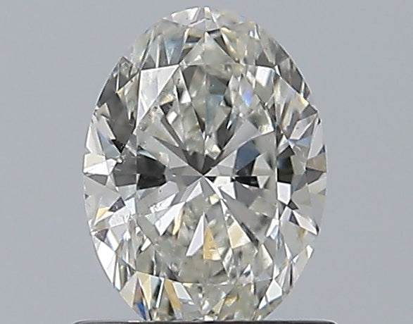 0.80CT OVAL SI2 H WH