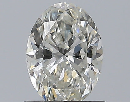 0.80CT OVAL SI2 H WH