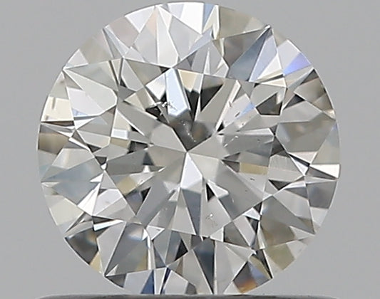 0.60CT ROUND SI1 G WH