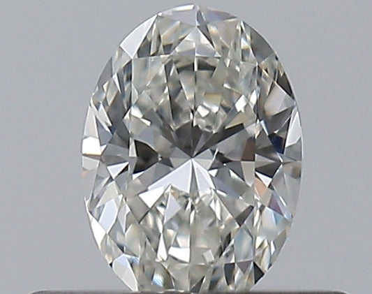 0.31CT OVAL SI1 H WH