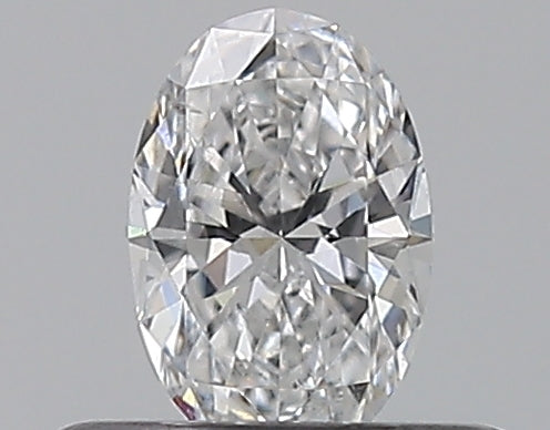 0.30CT OVAL SI2 D WH