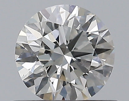 0.57CT ROUND SI1 G WH