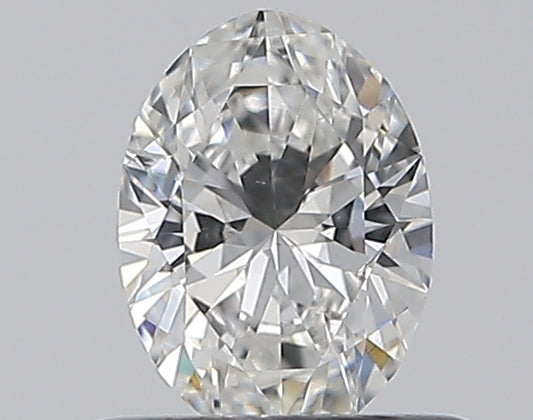 0.45CT OVAL SI2 F WH