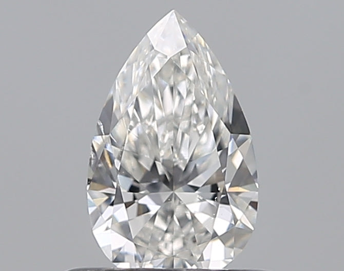 0.50CT PEAR SI1 G WH