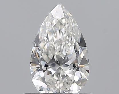 0.50CT PEAR SI1 G WH