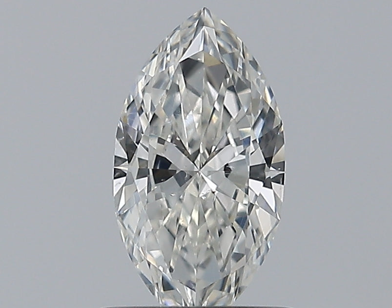 0.59CT MARQUISE SI1 H WH
