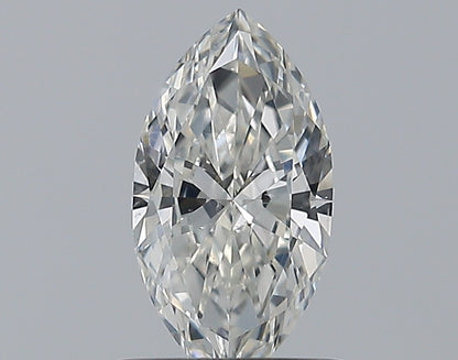 0.59CT MARQUISE SI1 H WH