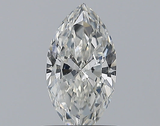 0.59CT MARQUISE SI1 H WH