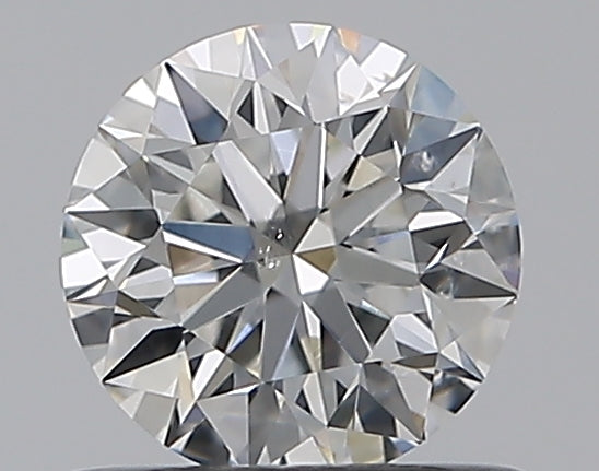 0.61CT ROUND SI1 G WH