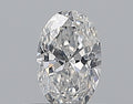 0.30CT OVAL SI1 F WH