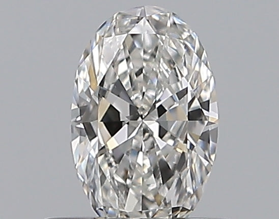 0.38CT OVAL VS1 F WH