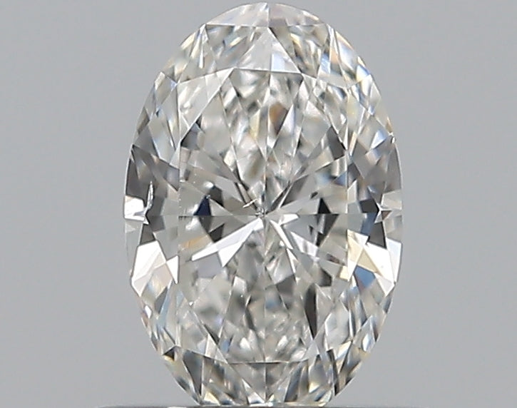0.46CT OVAL SI1 F WH