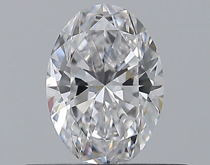 0.40CT OVAL VVS2 D WH