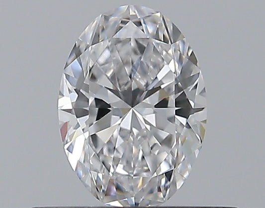 0.40CT OVAL VVS2 D WH