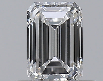 0.39CT EMERALD VVS2 D WH