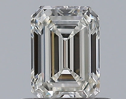 0.55CT EMERALD SI1 H WH